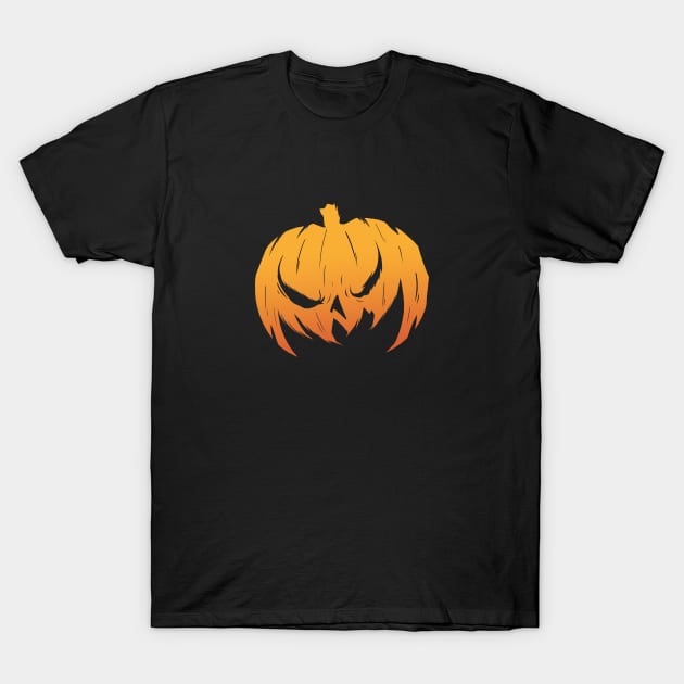 Spooky Pumpkin T-Shirt by PowerSurgeX1